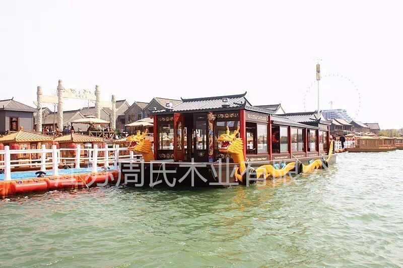 龙堤码头-蛟龙入水，惊艳东昌湖！